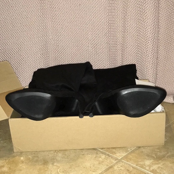 Journey Over the Knee Black Wide Calf Boots 7.5 - Picture 3 of 3